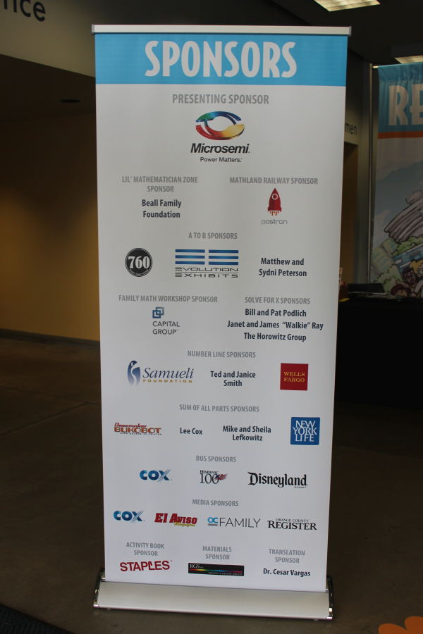 Math Fair Sponsors