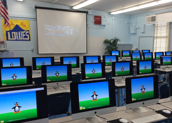 ST Math computer lab