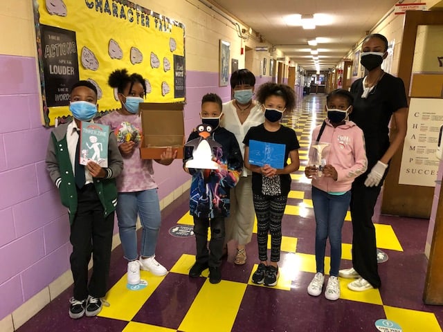 Earhart and ST Math STEAM Students
