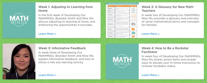MathMINDs section