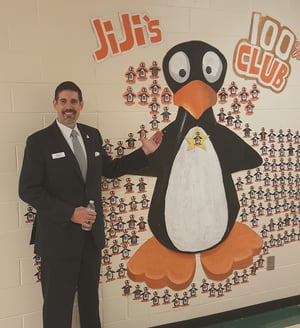 Rob Magliano poses with JiJi