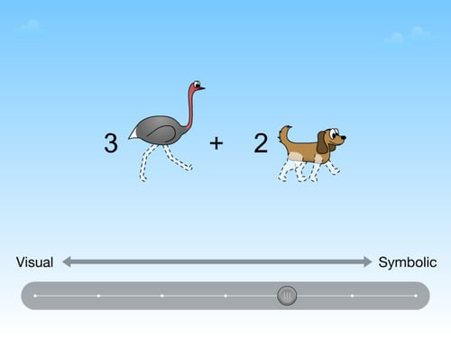 multiplication visual learning game