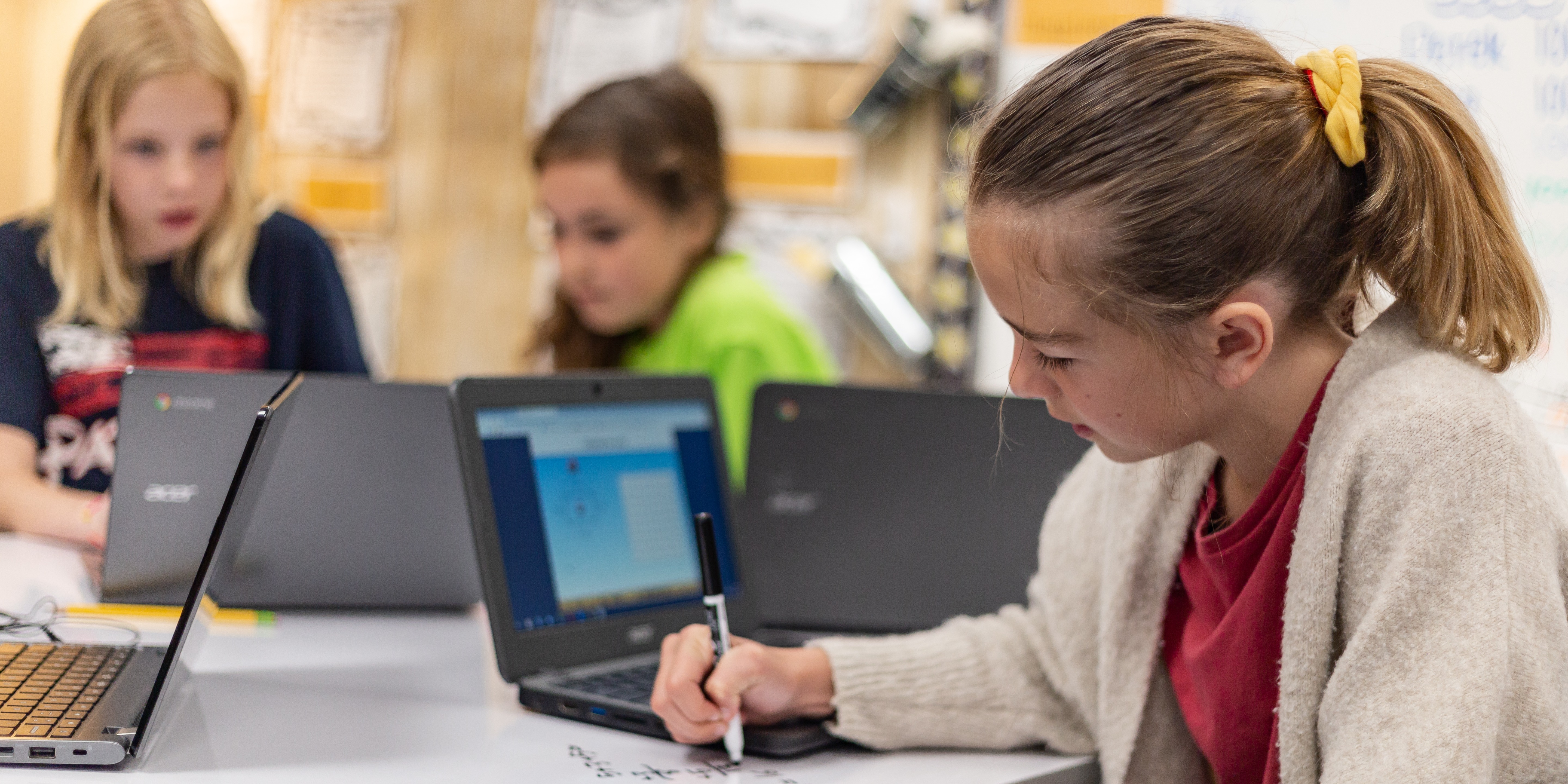 Girl-Using-ST-Math-Homework