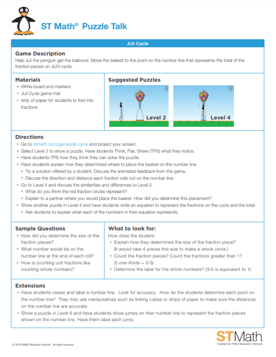 ST Math Puzzle Talk