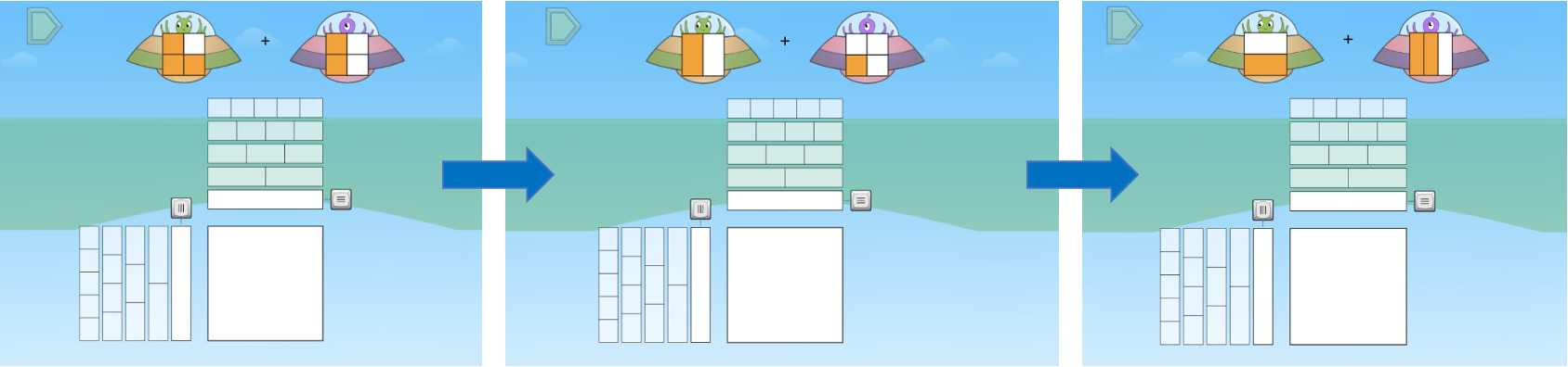 ST Math Fraction Games Progression