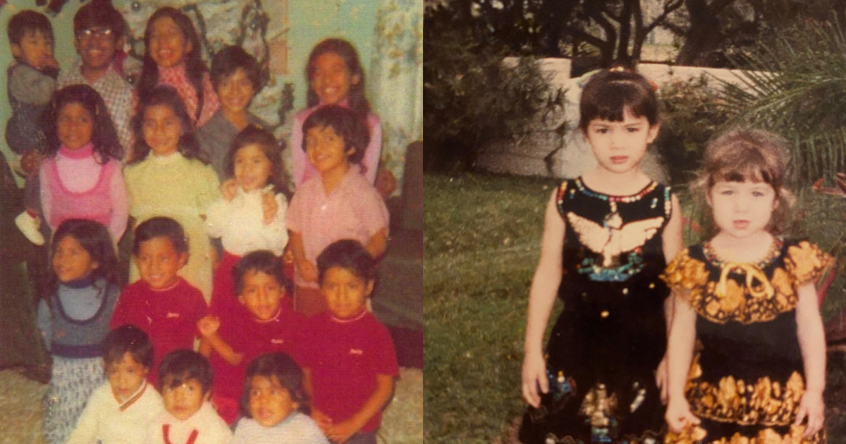 Hispanic Heritage Month Young Jacqueline and Olivia
