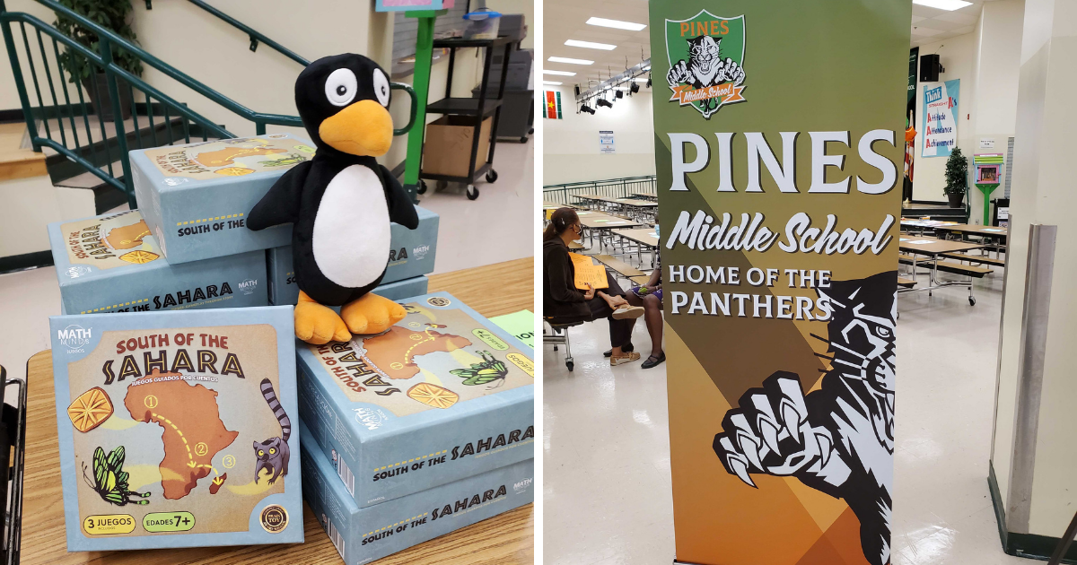 Family Math Night JiJi at Pines MS