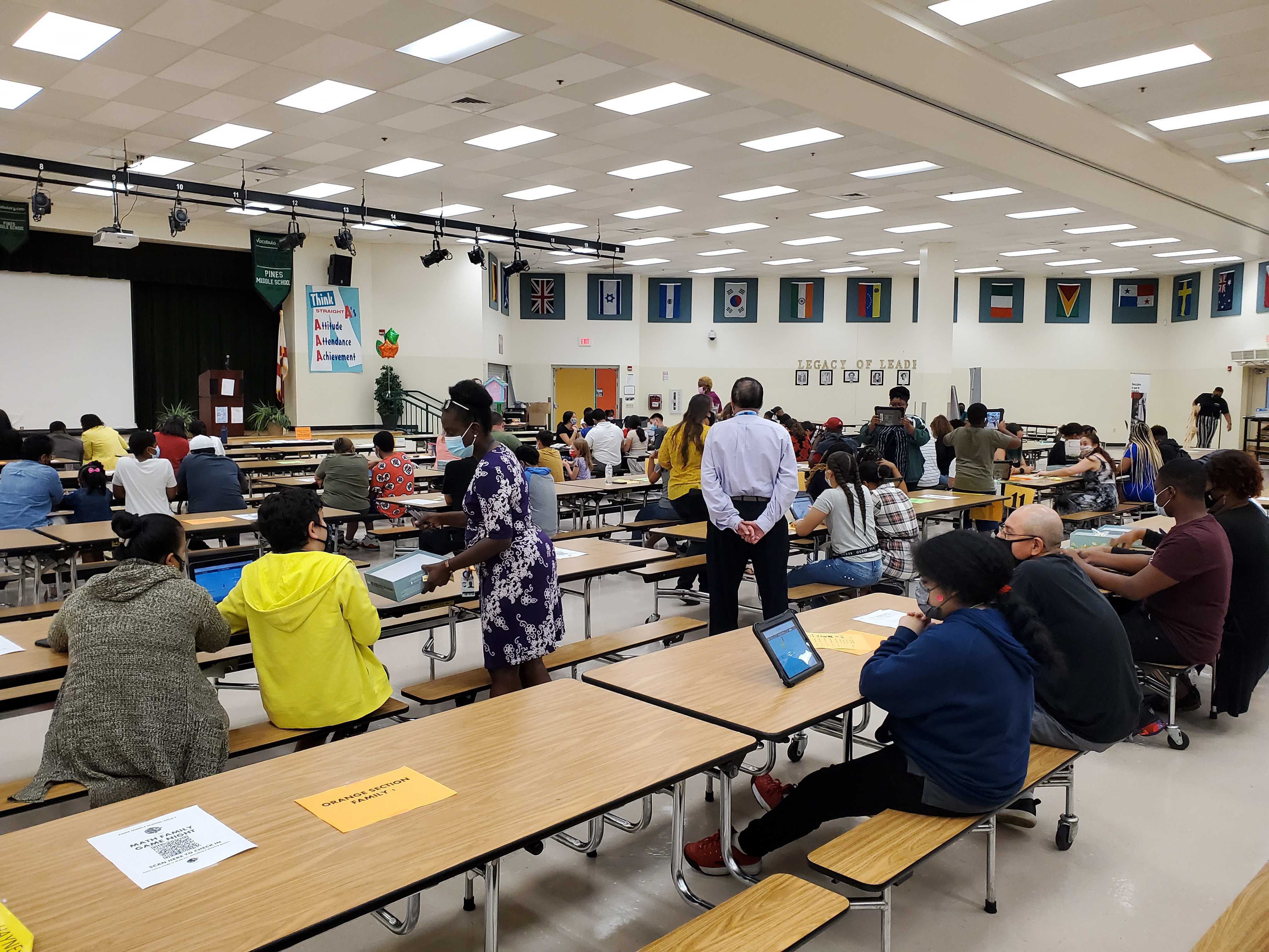 Family Math Night Pines MS